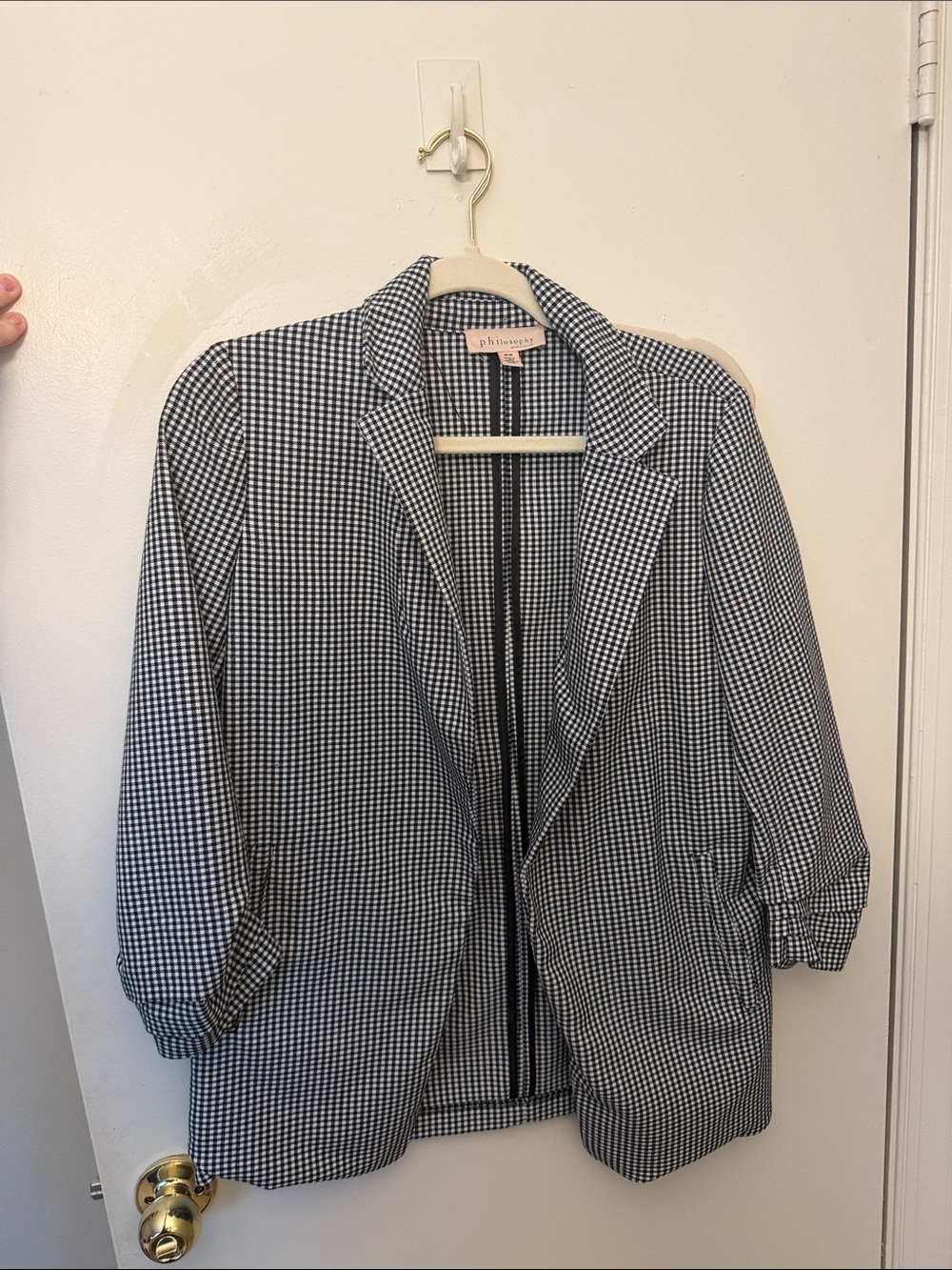 Philosophy Black/White blazer medium